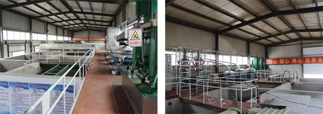 Bentonite deep processing production equipment